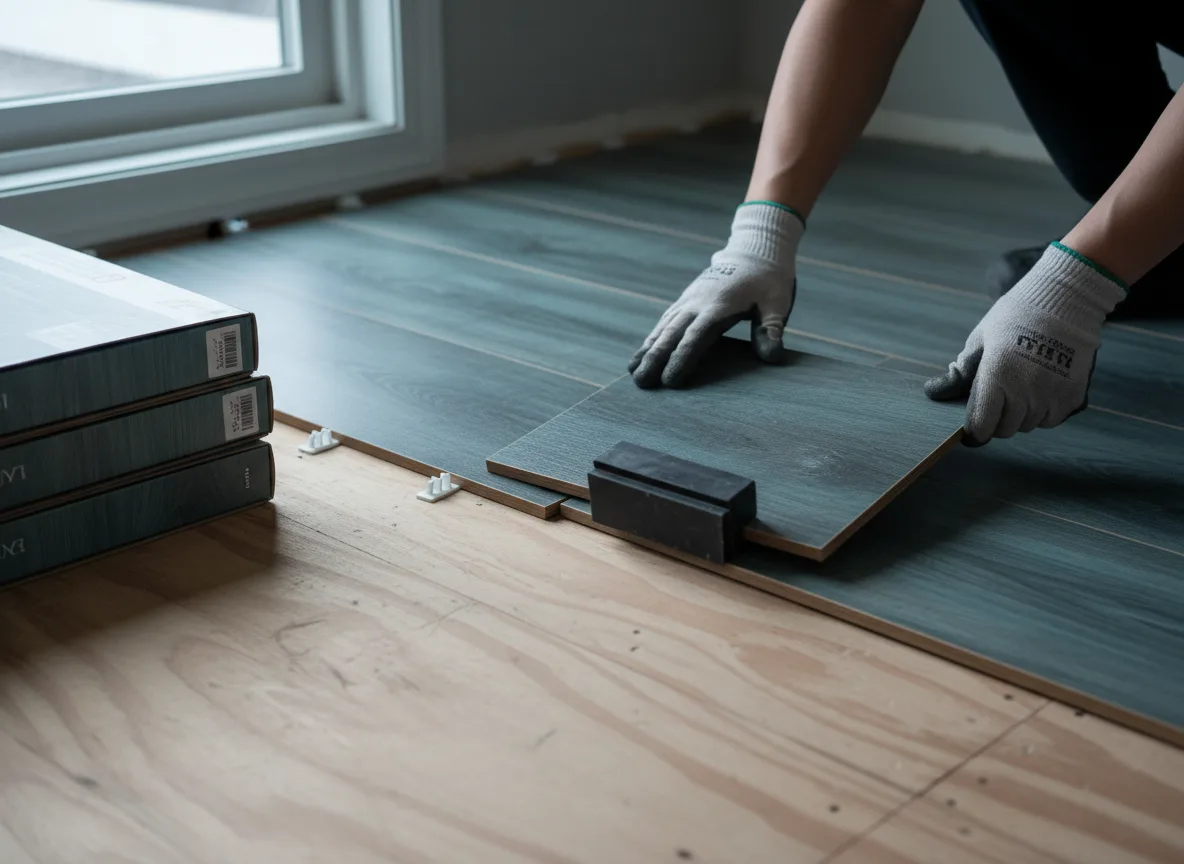 Luxury Vinyl Plank Installation company in Montgomery, MI